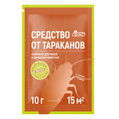 Средство Лама Торф Эксперт от тараканов чешуйниц и мокриц 10 г Lt022817
