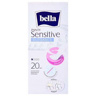 Прокладки гигиенические Bella Panty Sensitive Elegance ежедневные 20 шт***