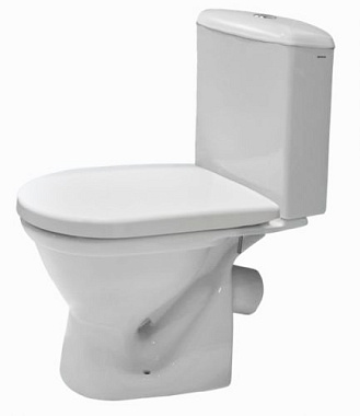 Унитаз Santek Алькор антивсплеск косой выпуск дюропласт 1WH302140