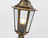 Светильник Ambrella ST2025 GD/BK/CL уличный ландшафтный зол/черный/прозр IP54 E27 max 40W D150*400*