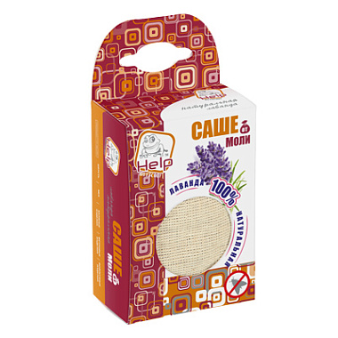 Саше от моли Help 100% натуральная лаванда 80310