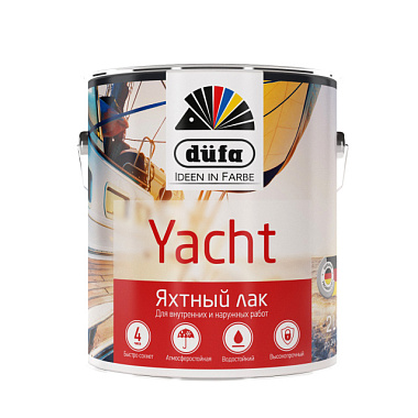 Лак Dufa Retail Yacht яхтный полуматовый 2,0 л