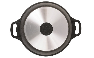 Кастрюля Kukmara Granit ultra original со стеклянной крышкой 6 л КГО62а