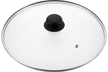 Крышка Regent Inox низкая с пароотводом 28 см 93-LID-03-28