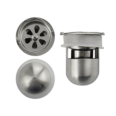 Затвор Санакс универсальный к линейным трапам нержав. сталь 43034*