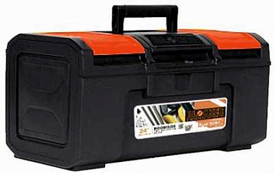 Ящик для инструментов Blocker Boombox 24 черный/оранжевый BR3942ЧРОР