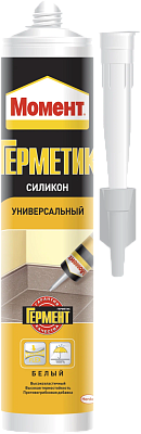 Герметик Момент универсальный силикон белый 280 мл 1304014