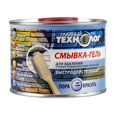 Смывка-гель Новбытхим Главный технолог для удаления старых лкм-покрытий банка 0,6 кг