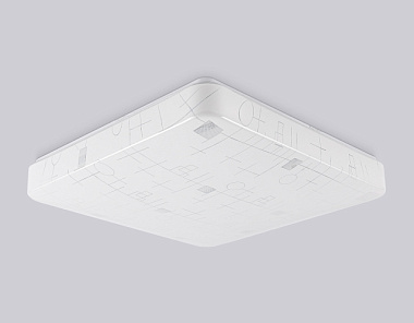 Светильник светодиодный Ambrella Orbital FZ1155 WH бел ПДУ белый 24W 6400K 330*330*80
