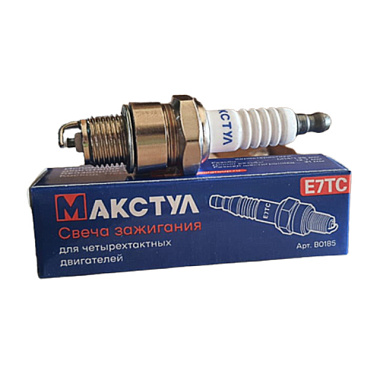 Свеча зажигания Макстул E7C для четырехтактных двигателей генераторов Урал/Каскад/Нева