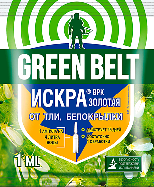 Искра Золотая Грин Бэлт от колорадского жука амп 1 мл в пакете GB 01-192