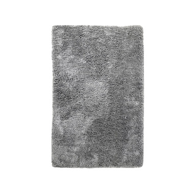 Коврик для ванной комнаты Fora Fluffy поликоттон серебристый 60*100 см FOR-COTTON-FLF-60-100SL
