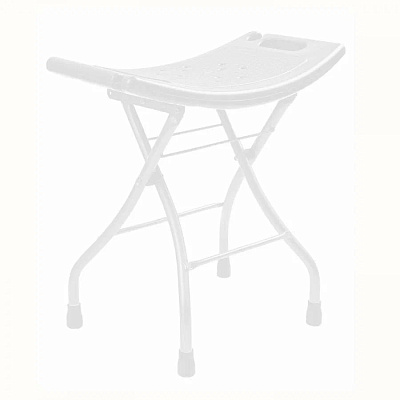 Стул Ника складной в ванну в ассортименте ССВ1