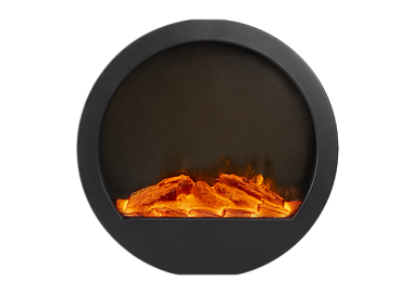 Светильник светодиодный Фаза Светодиодный камин эфф. пламени 3*R14/USB кругл. 350*345*130 FL-D36USB