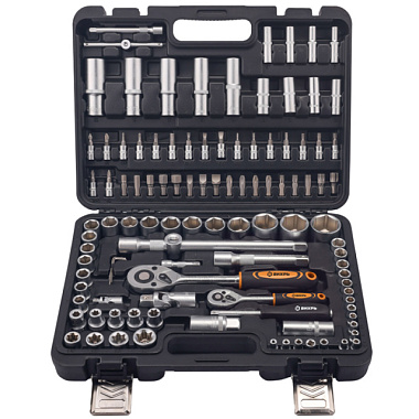 Набор инструментов Вихрь 1/2 1/4 в кейсе 108 предметов 73/6/7/15