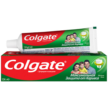 Зубная паста Colgate Максимальная защита Двойная мята от кариеса 100 мл