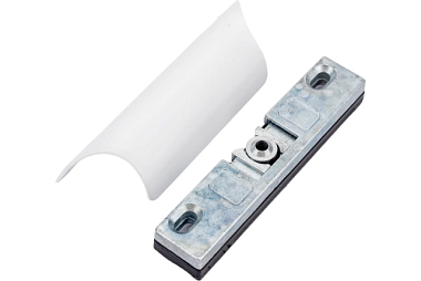 Комплект балконной ручки Ликчел с защелкой белый У1-0419