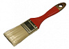 Кисть Управдом Профи плоская флейцевая деревянная ручка 1 013111-025
