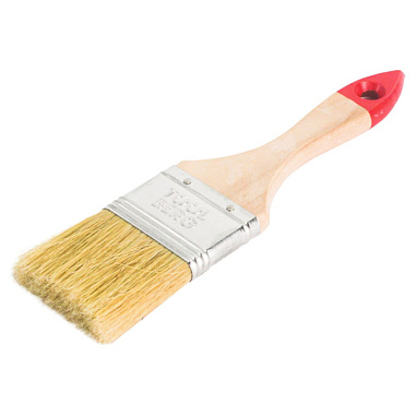 Кисть Toolberg Классик Стандарт плоская натуральная щетина дер рукоятка 50 мм 0111113