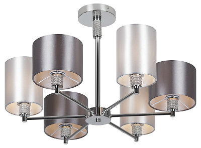 Люстра Rivoli Ebony классика 6*Е14 40 Вт 2081-306