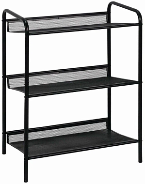 Подставка для обуви ЗМИ Женева13 черная 45*27*60 см ПДОЖ13Ч 769702