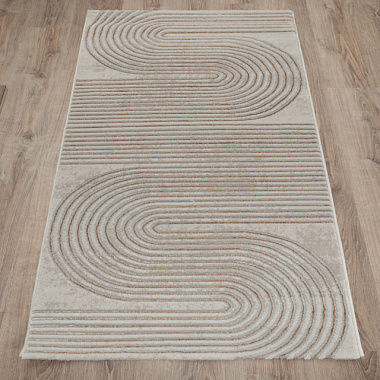 Ковер Almira Прямоугольник 2,4*3,4 м E2683 CREAM/O.GOLD