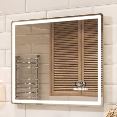 Зеркало LED Vigo Geometry Media voice 800