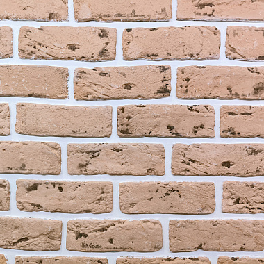 Плитка гипсовая декоративная Брик 100 охра 0,5 м²