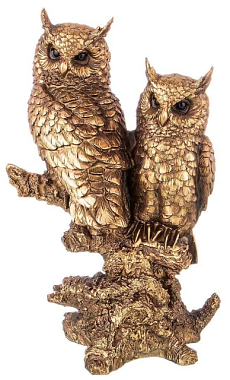 Статуэтка Lefard Bronze Classic Совы 16,5*11*26 см 146-1475 
