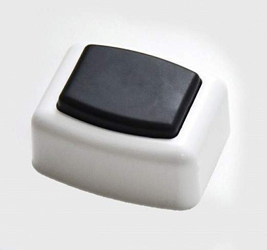 Кнопка звонка Hegel ОУ 1 кл. бел. А1-03 557166