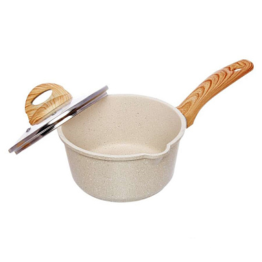 Ковш Традиция Ваниль а/пр литой стекл/кр 1,3 л ТВ1163