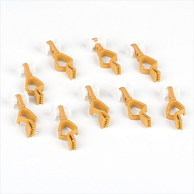 Бегунки Дельфа-Буг комплект для шины бежевый 20 шт СЗФ40.5.01.28.020