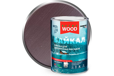 Краска Farbitex Профи Wood Extra Байкал для деревянных фасадов и интерьеров Сибирский кедр 0,75 л