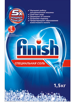 Соль Finish для посудомоечных машин 1,5 кг 106876