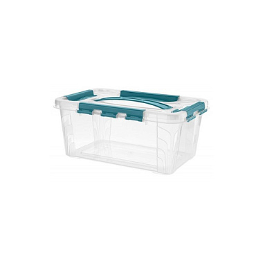 Ящик Econova Grand Box универс с замками и ручкой 290*190*124 мм 4,2 л С32001