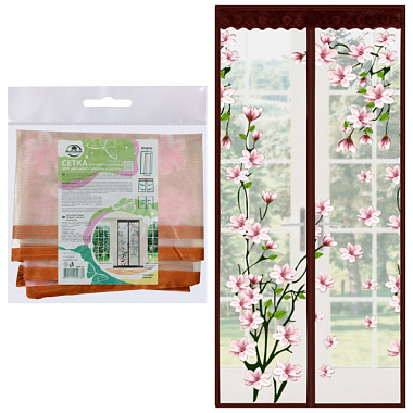 Сетка антимоскитная Мультидом Сакура для дверного проема 2,1*1 м CF84-40