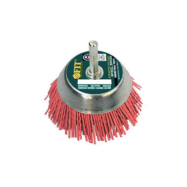 Корщетка-чашка Fit нейлоновая со штифтом 50 мм 38625