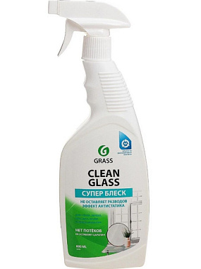 Очиститель стекол и зеркал Grass Clean Glass 600 мл 130600
