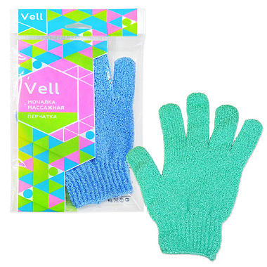 Перчатка Vell массажная 19*13 см 20018