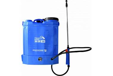 Опрыскиватель Электроприбор Усадьба ЭО-12 Л эл.аккумуляторный 12л, ранцевый, 8Ач, 3,6 лит/мин