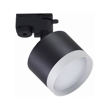 Светильник трековый MaxLight Cast 204 Black GX53 круглый поворотный алюминиевое литье черн 85*70 мм