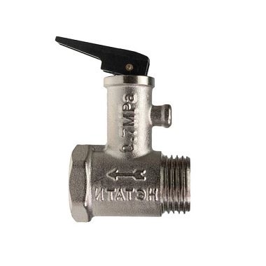 Клапан предохранительный 1/2" 7 бар 0,7 МПа 200507