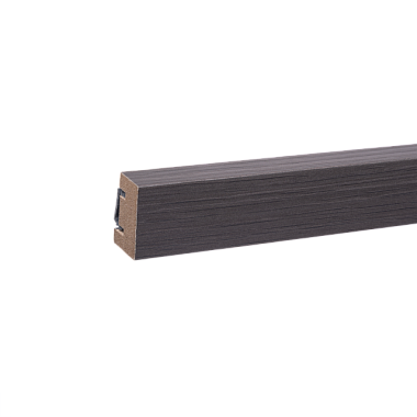 Рейка завершающая Modern Ироко L08 с монтажной планкой 2,75 м