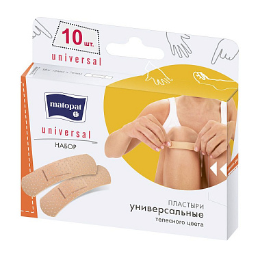 Пластырь Happy Матопат Universal 19*76 мм 10 шт
