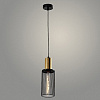 Подвес Росток 23779/1HQ B BK+BR черный/латунь 1*40W E27 h1000 WAN23 988372455