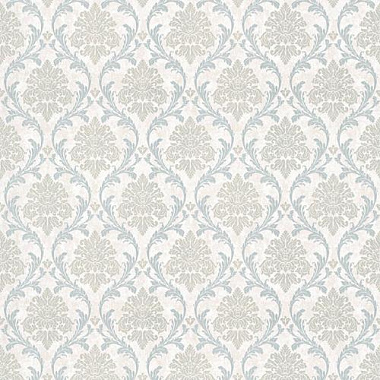 Обои Vilia Premium дамаск бежево-серебристый на беж к уни1566-61 Винил на флизе 1,06*10 м 1564-61**