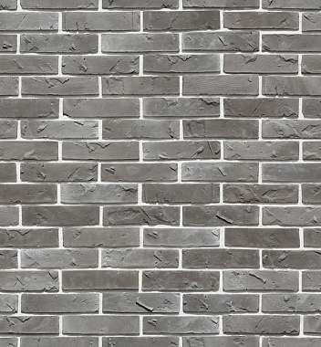 Декоративная гипсовая плитка Monte Alba Ланс Брик серый 0,736 м2 плоскостной шов 1,2 см А680-80***