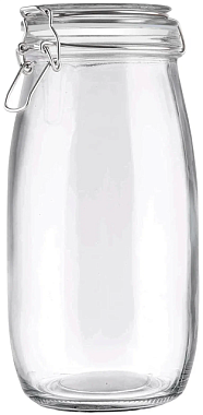 Банка Appetite стеклянная круглая 2200 мл S6505