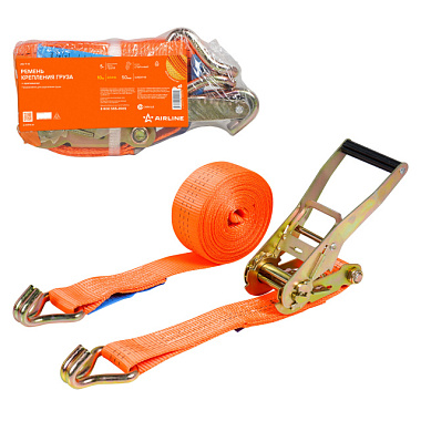 Стяжка груза Airline 10 м, 5 т с храповиком AS-T-11