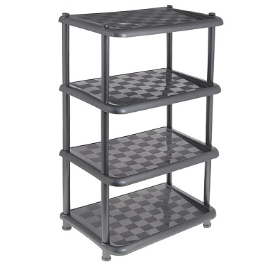 Этажерка в прихожую Универсал 4 секции в ассортименте М 2711